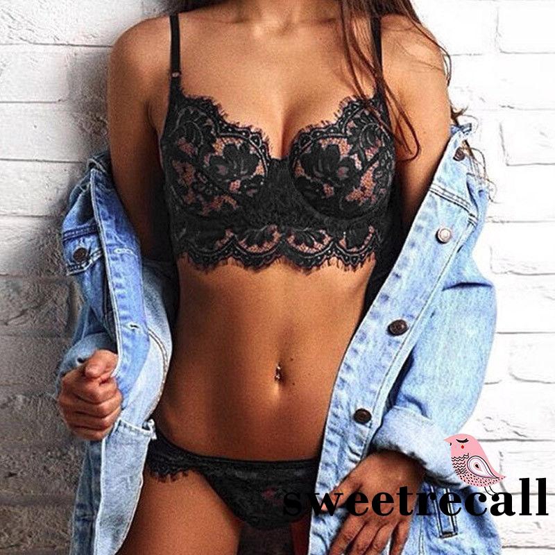 Bộ đồ lót lụa lạnh trang trí họa tiết ren quyến rũ và thoáng mát cho nữ | BigBuy360 - bigbuy360.vn