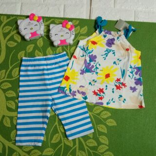 Bộ thun little maven bé gái