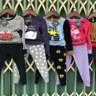 Set 5 bộ cotton len