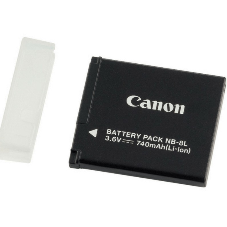 Bộ pin sạc thay thế 1 Pin 1 sạc máy ảnh Canon NB-8L