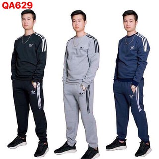 Bộ nỉ adidas thể thao nam cao cấp 2019
