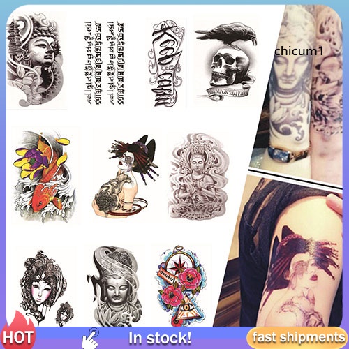 Hình Xăm Dán Tạm Thời Dạng Xịt Chống Thấm Nước Trang Trí Nghệ Thuật Cơ Thể