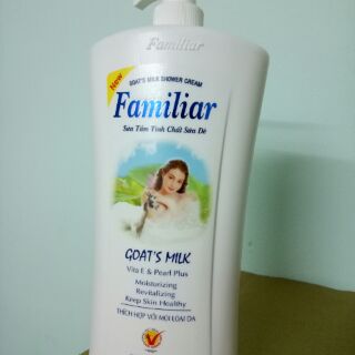 Combo sữa tắm dê 1200ml và 250ml