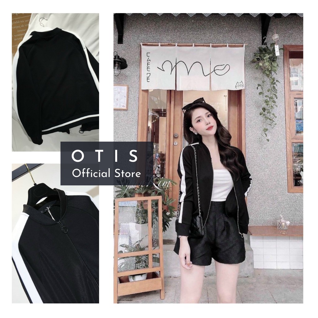 Áo khoác dù thể thao cổ bo chạy sọc cá tính - KD1 | BigBuy360 - bigbuy360.vn