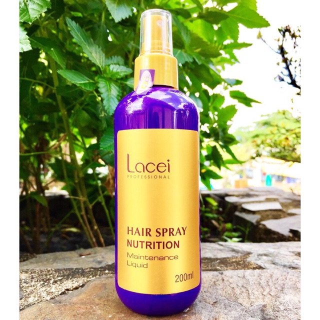 Lacei— Hair spray nutrition ( Sữa dưỡng - phục hồi tóc yếu)