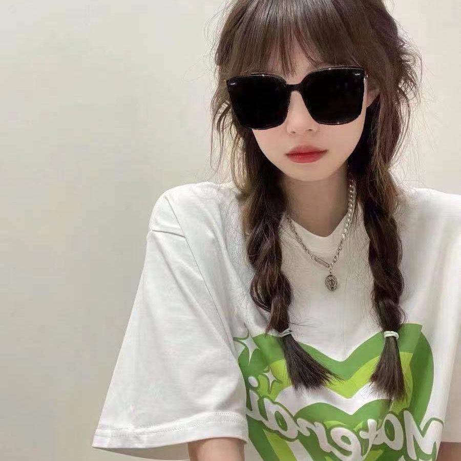 Kính Mát Tròn Nhỏ Chống Tia UV Phong Cách Hàn Quốc Cho Nữ