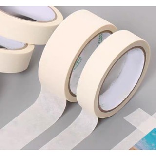 Băng dính keo giấy dùng để cố định giấy vẽ, chặn màu nước, acrylic, sơn dầu, dùng chặn sơn tường, băng dính viết