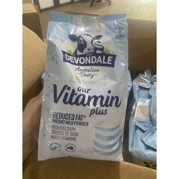 Sữa Devondale vitamin plus Úc gói 1kg