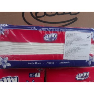 Khăn giấy rút cao cấp Jolly - Bịch 250 tờ