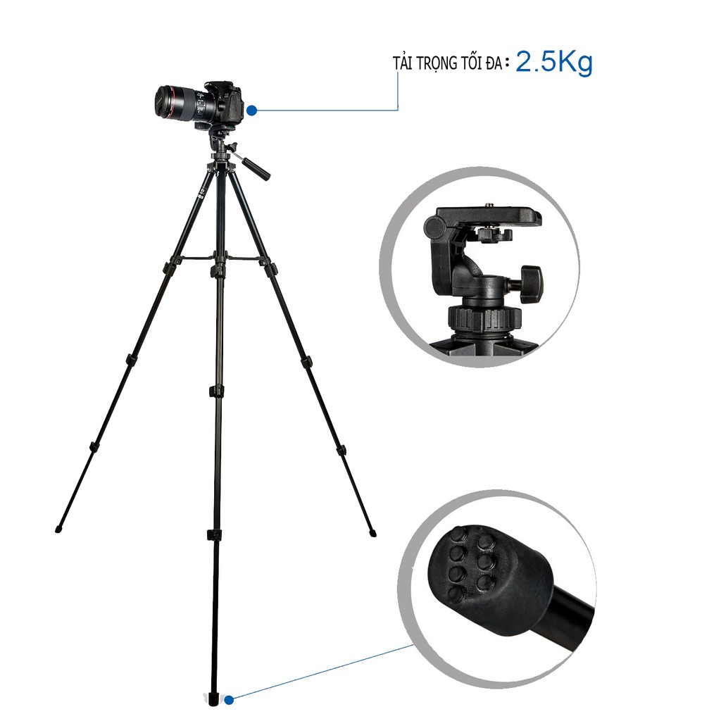 CHÂN GIÁ ĐỠ TRIPOD BENRO MÁY ẢNH T560