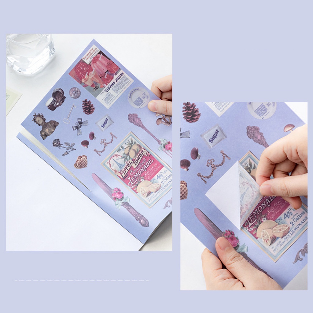 Sticker - Tập 20 Trang Tạp Chí Stickers ROSY POSY Siêu Đỉnh