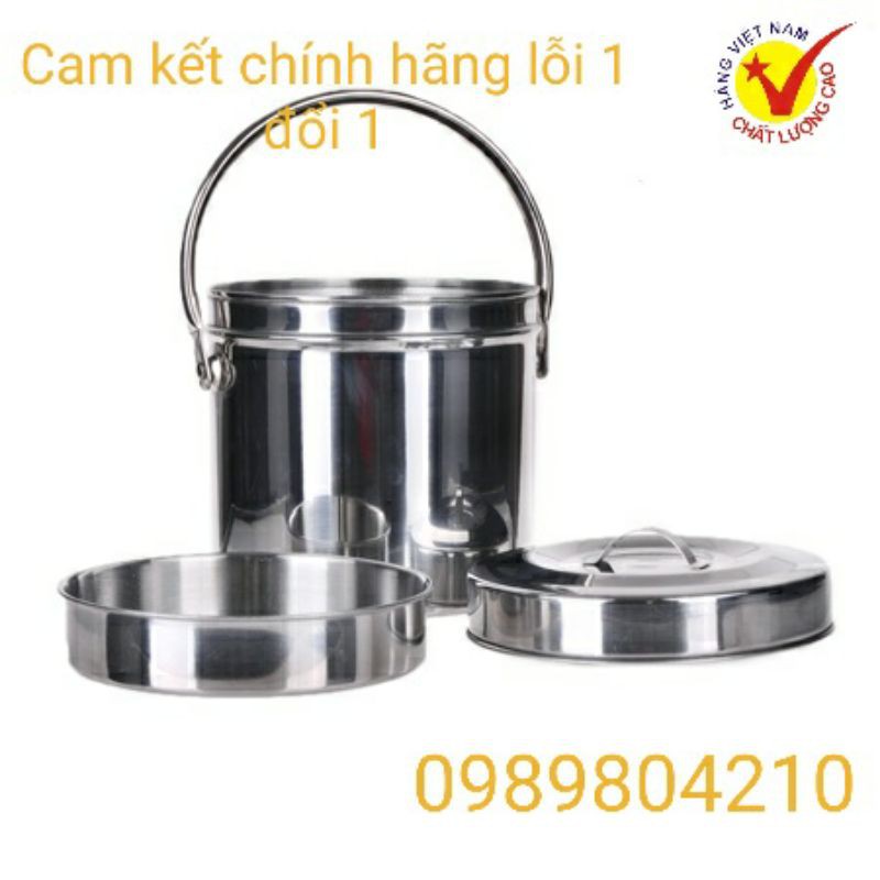 Xách cháo inox Vietcook cao cấp size 12,14 ,cặp lồng inox 1 ngăn loại 1lit ,1,5 lit 12×12 và 14×14 ,CHÍNH HÃNG MADE VN