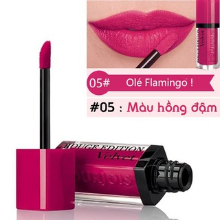 Son lì Bourjois Rouge Edition Velvet Olé Flamingo 05