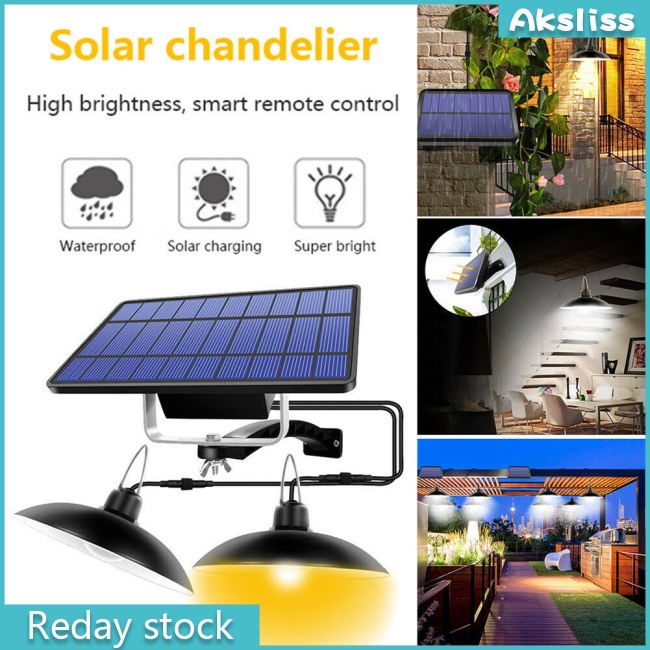 Đèn Led Năng Lượng Mặt Trời Chống Thấm Nước Ip65 Kèm Điều Khiển Từ Xa Tiện Dụng