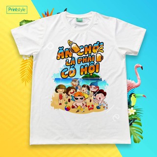 Áo Thun Nhóm, Team, Công Ty Đi Biển ĂN CHƠI LÀ PHẢI CÓ HỘI_MONKEY