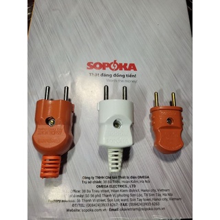 Phích cắm đực chịu nhiệt chịu tải sopoka 3000w