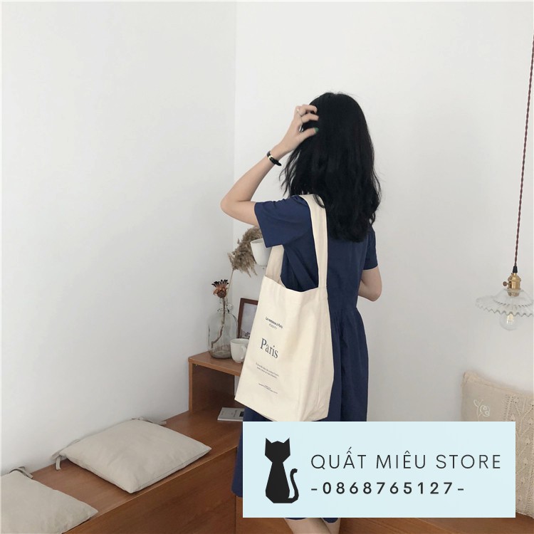 (Freeship từ 50k) (LOẠI 1) TÚI TOTE VINTAGE PARIS | BigBuy360 - bigbuy360.vn