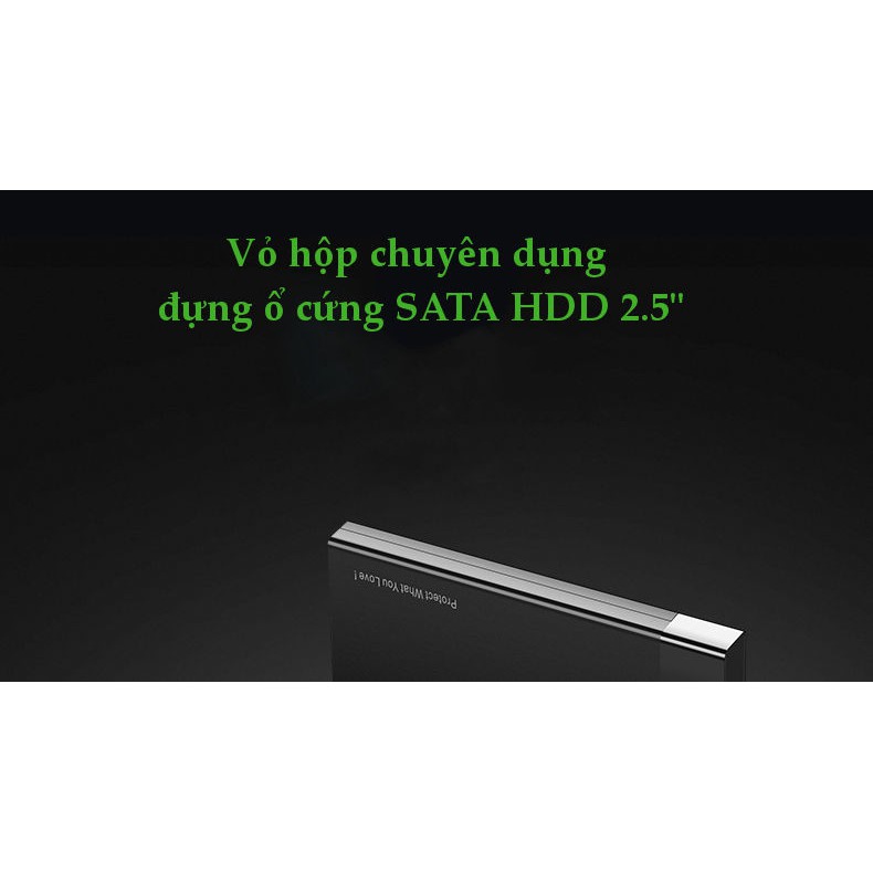 Box đựng ổ cứng 2,5 inch Chính hãng Ugreen 30847