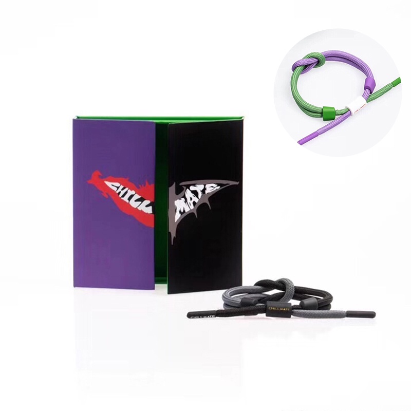 Vòng Tay Dây Bện Mặt Sư Tử Nhỏ Batman Joker Cho Nam Và Nữ