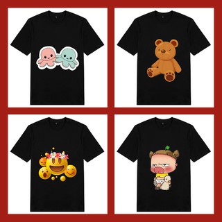 Áo thun đen unisex lbc ngắn tay cổ tròn vải cotton mềm mịn, thấm mồ hôi - áo localbrand