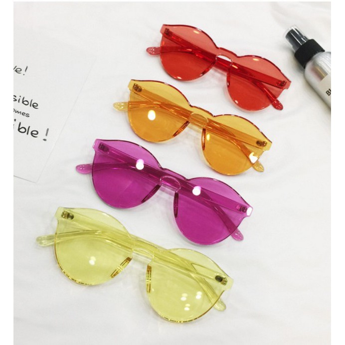 Kính Mát Không Gọng Trong Suốt Kiểu Dáng Đơn Giản | BigBuy360 - bigbuy360.vn