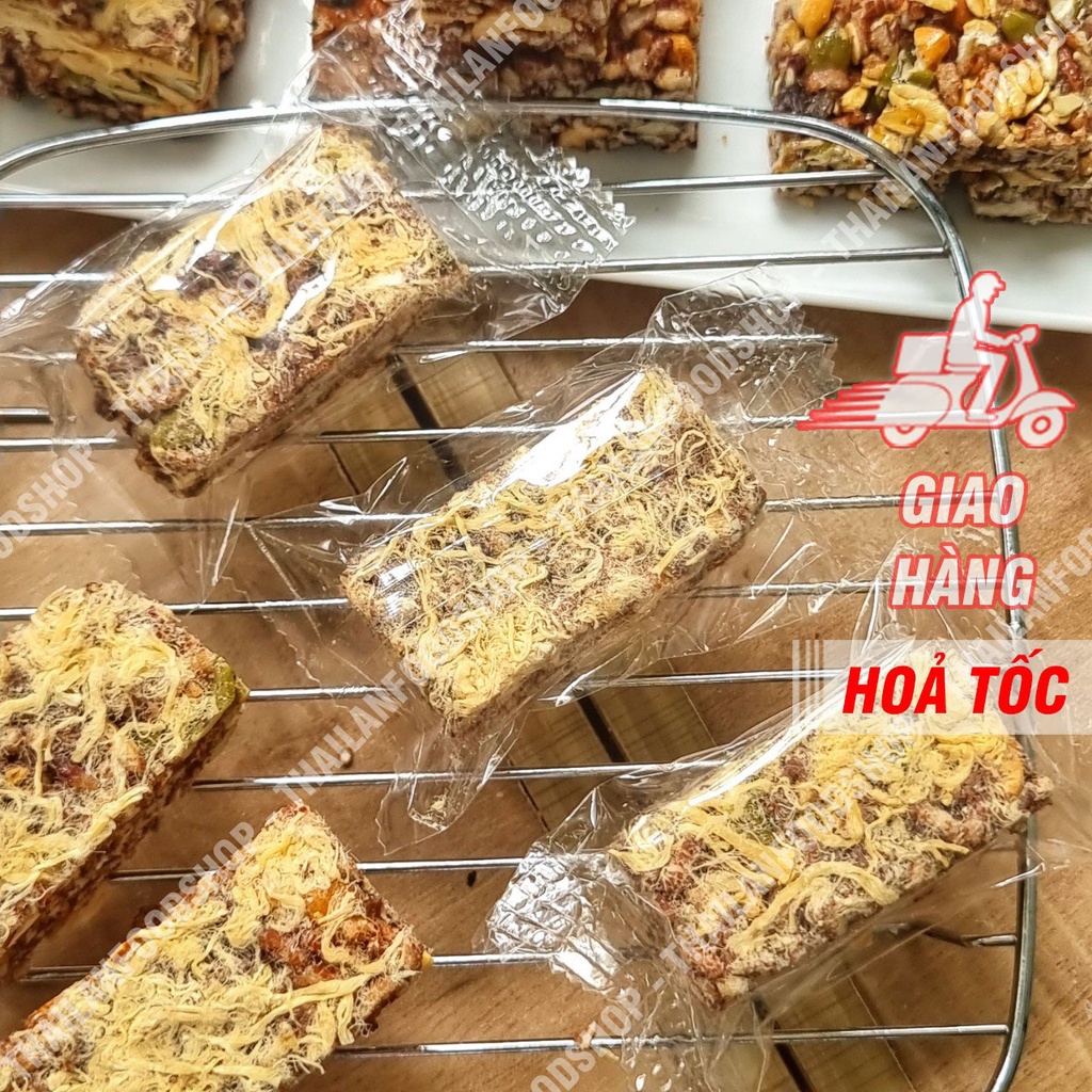 Thanh Gạo Lứt Chà Bông - Combo 20 Thanh Rời