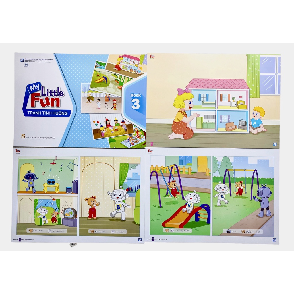 Sách - Tranh tình huống My Little Fun Book 3