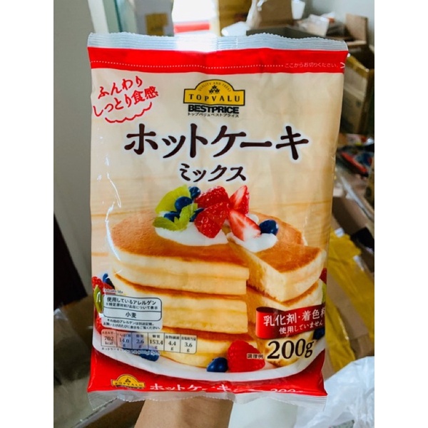 Bột làm bánh hot cake Topvalu Nhật bản gói 200g