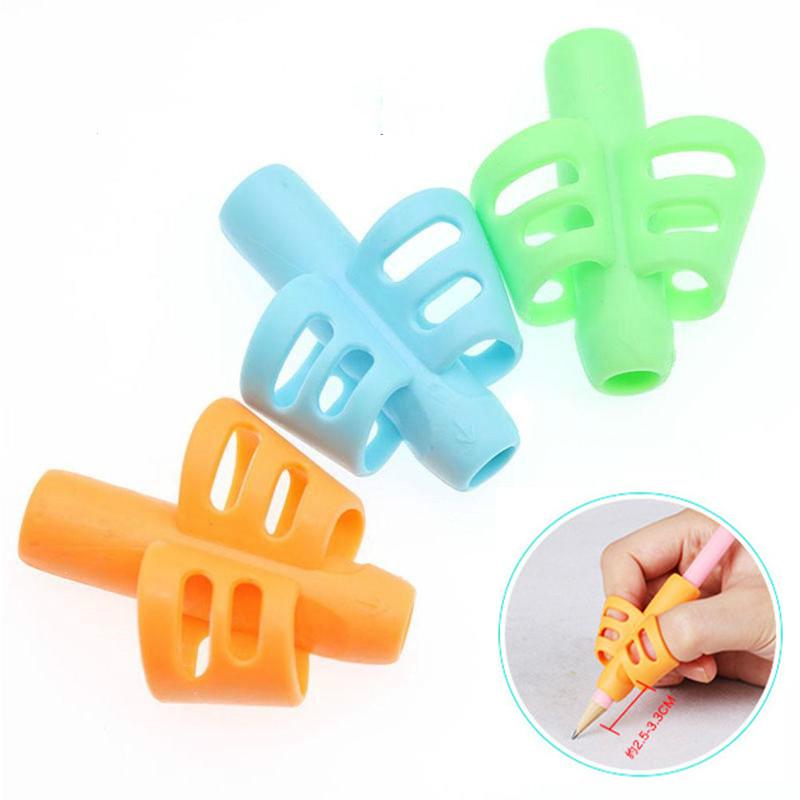 Bộ 3 Dụng Cụ Hỗ Trợ Cầm Bút Thiết Kế Tiện Dụng Cho Bé