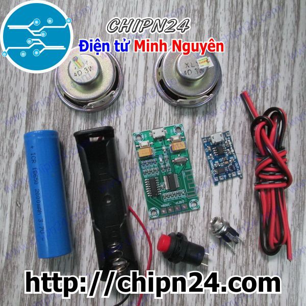Combo Làm Loa Bluetooth Mini V3 tích hợp mạnh mẽ