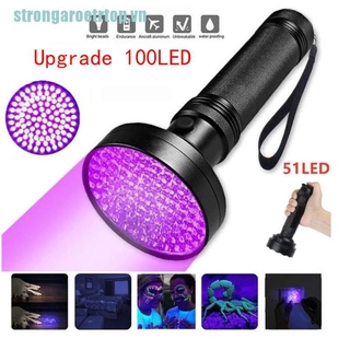 Đèn pin tia cực tím 51 / 100 bóng led 395nm