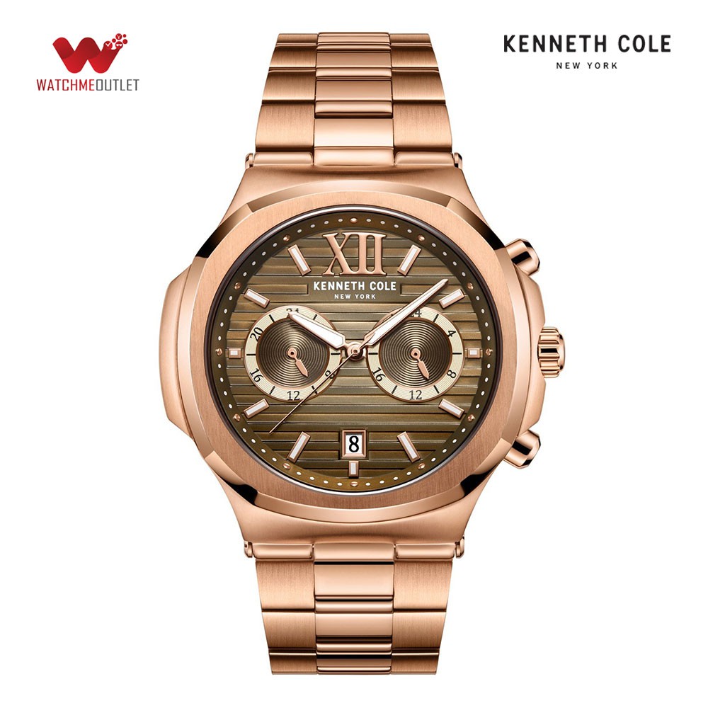 Đồng hồ Nam Kenneth Cole dây thép không gỉ 40mm - Dress Sport KC51017005