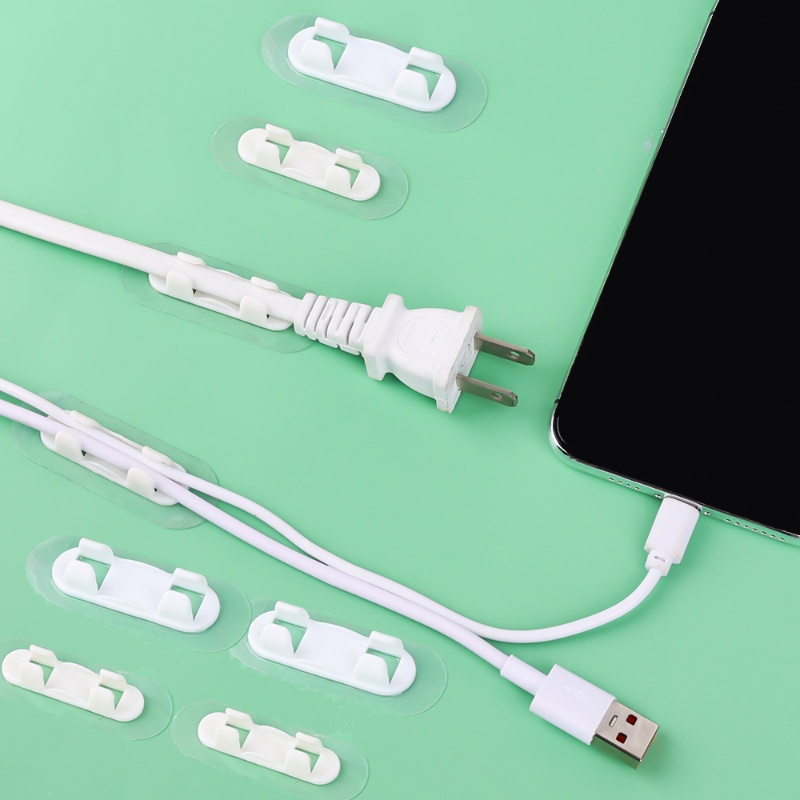 Dụng Cụ Sắp Xếp Gọn Gàng Dây Cáp USB Để Bàn Tiện Lợi