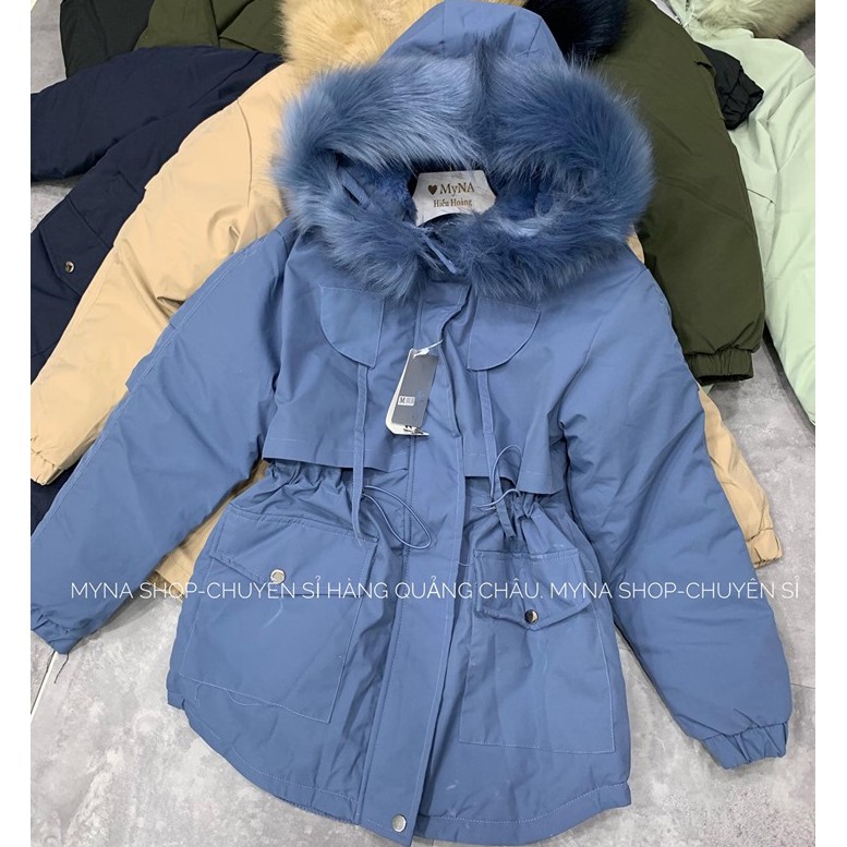 (Có sẵn + Ảnh thật) SALE TRÁI MÙA ÁO PHAO ĐẠI HÀN LÓT LÔNG THỎ 818 | BigBuy360 - bigbuy360.vn