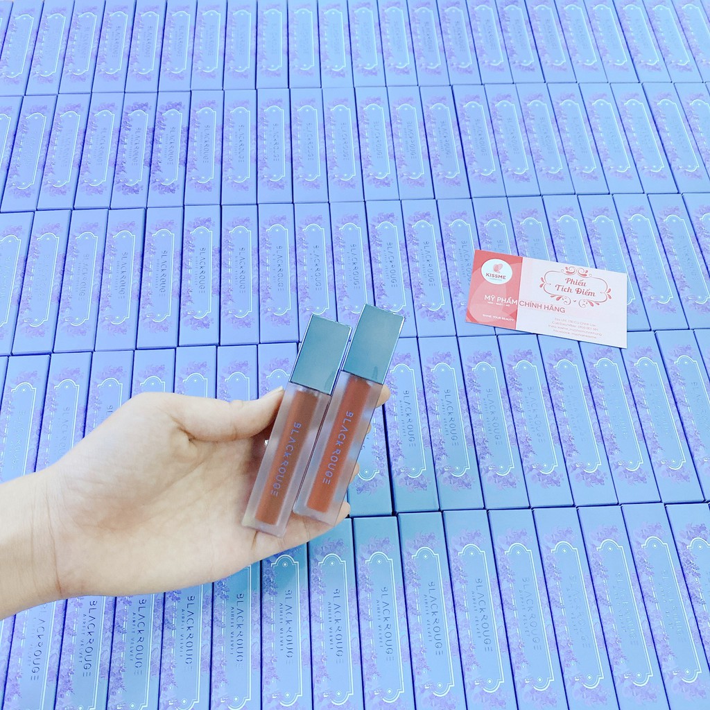 Son kem lì Black Rouge AirFit Velvet Tint Version 6 | Thế Giới Skin Care