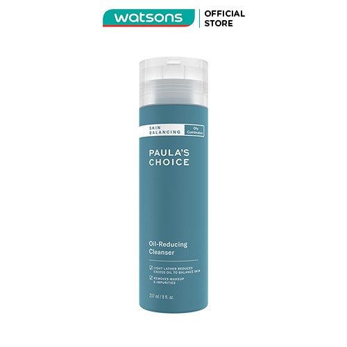 Sữa Rửa Mặt Paula's Choice Skin Balancing Cân Bằng Độ Ẩm Và Giảm Dầu 237ml