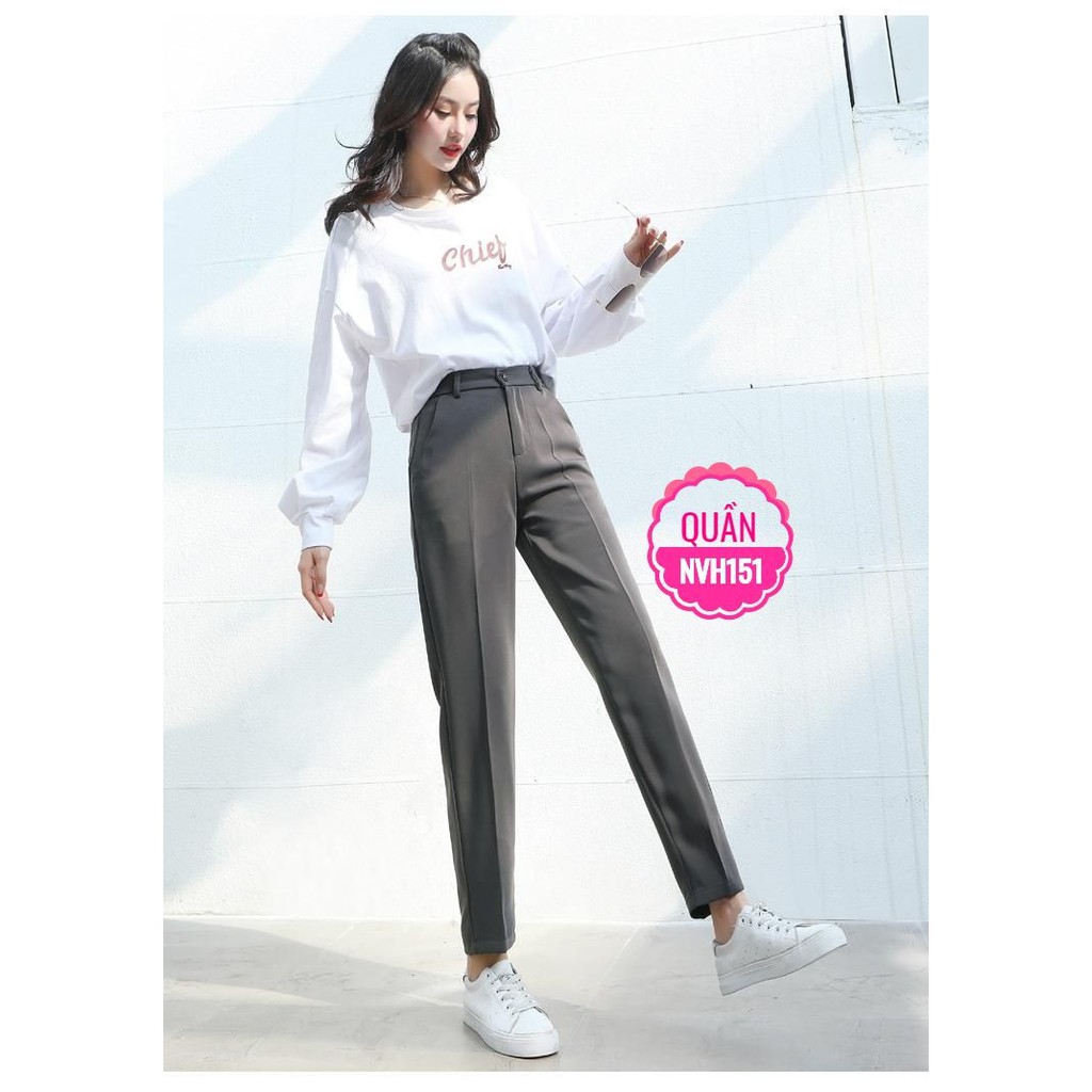 QUẦN TÂY DÁNG BAGGY NVH151 ⚡HÀNG ĐẸP⚡ QUẦN CÔNG SỞ - QUẦN BAGGY ⚡ QUẦN TÂY PHOM CHUẨN ⚡ QUẦN TÂY CÔNG SỞ | BigBuy360 - bigbuy360.vn