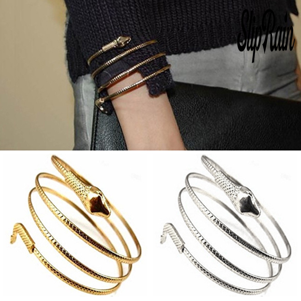 ♥Vòng Đeo Bắp Tay Dạng Xoắn Ốc Thời Trang Cho Nữ