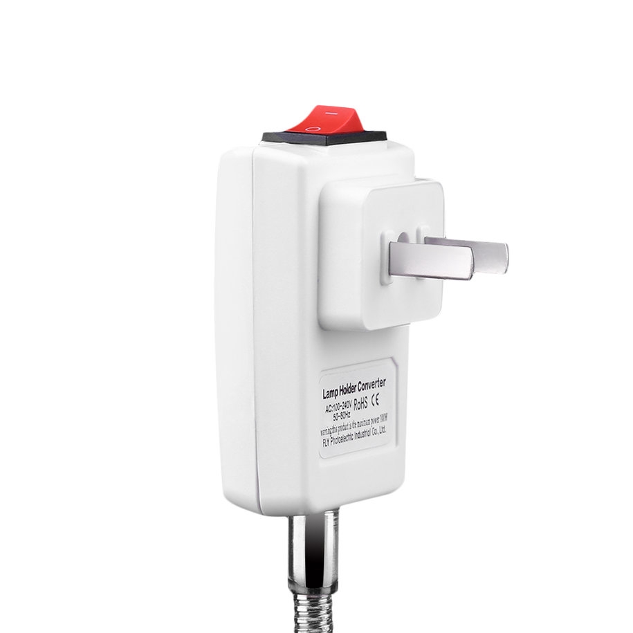 Đuôi chuyển đổi bóng đèn E27 nối dài linh hoạt với công tắc tiện dụng | BigBuy360 - bigbuy360.vn