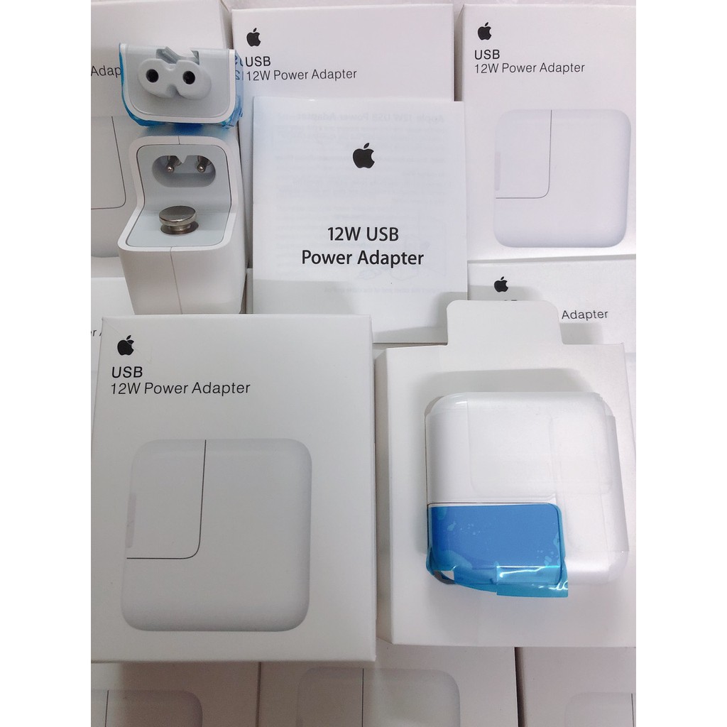 Củ sạc ipad 12w zin bóc máy full box, sạc nhanh không loạn cảm ứng (loại xịn) - Việt Linh Store