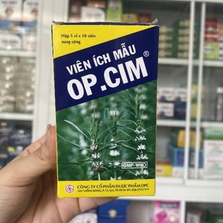 Viên uống Ích Mẫu OP.CIM - hỗ trợ kinh nguyệt không đều