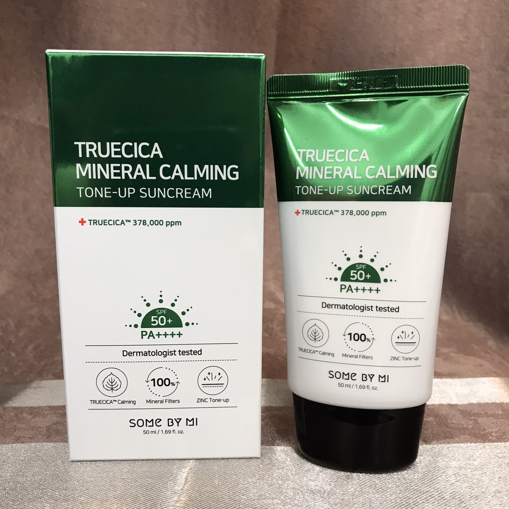 Kem Chống Nắng Some by mi Truecica Mineral Calming tone up Suncream SPF50+/PA+++ | BigBuy360 - bigbuy360.vn