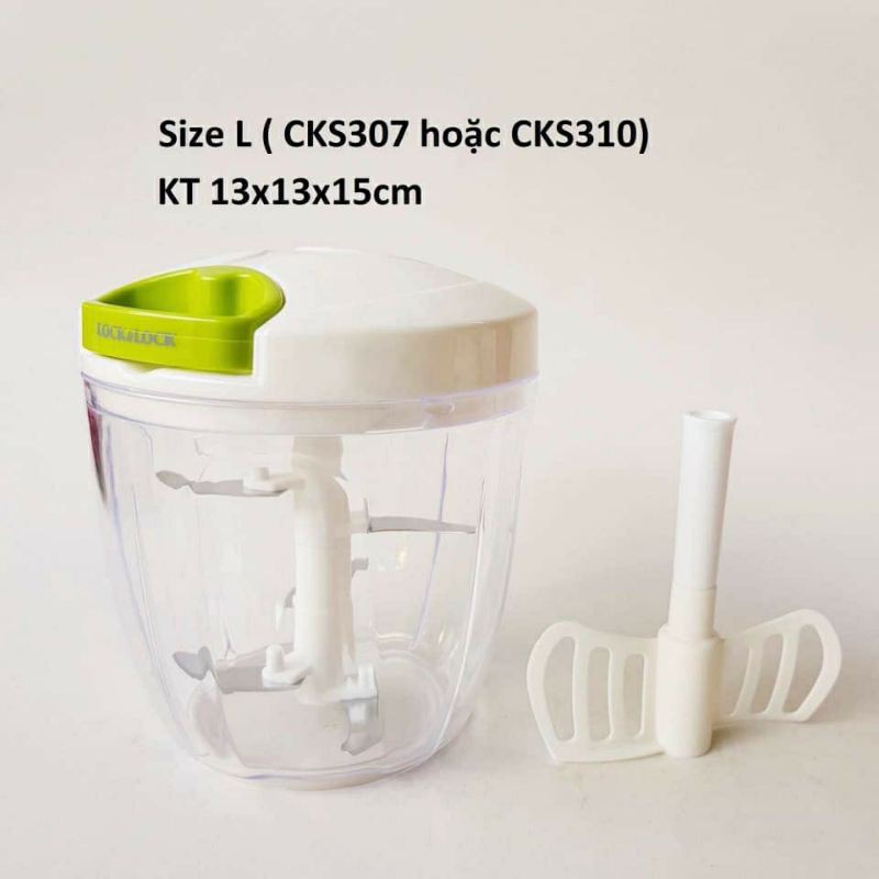 DỤNG CỤ XAY TỎI ỚT, THỊT BẰNG TAY TIỆN DỤNG , ĐA NĂNG LOCK&amp;LOCK