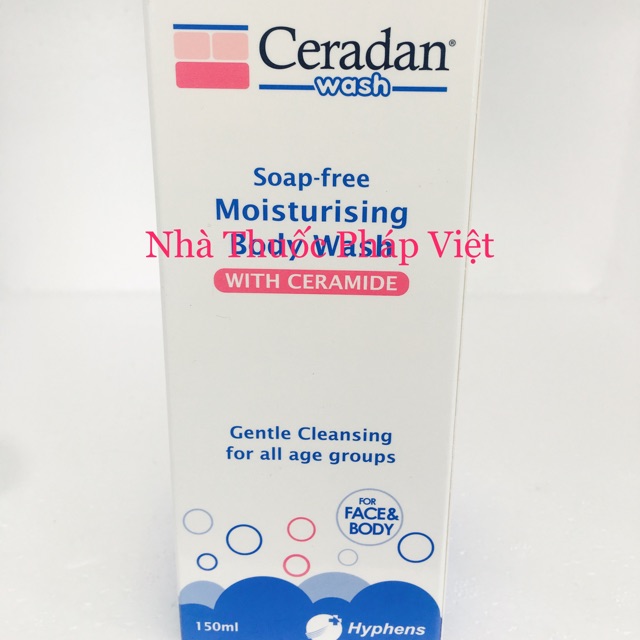 Sữa tắm Ceradan 150ml