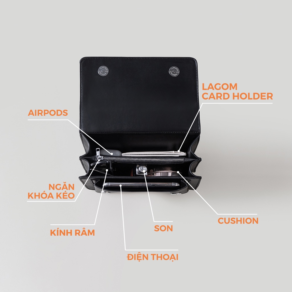 Túi xách nữ LESAC Scarlet Bag