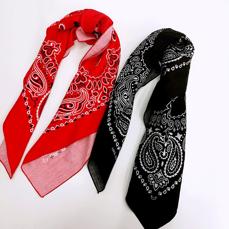 Khăn bandana khăn turban vải size 60*60cm