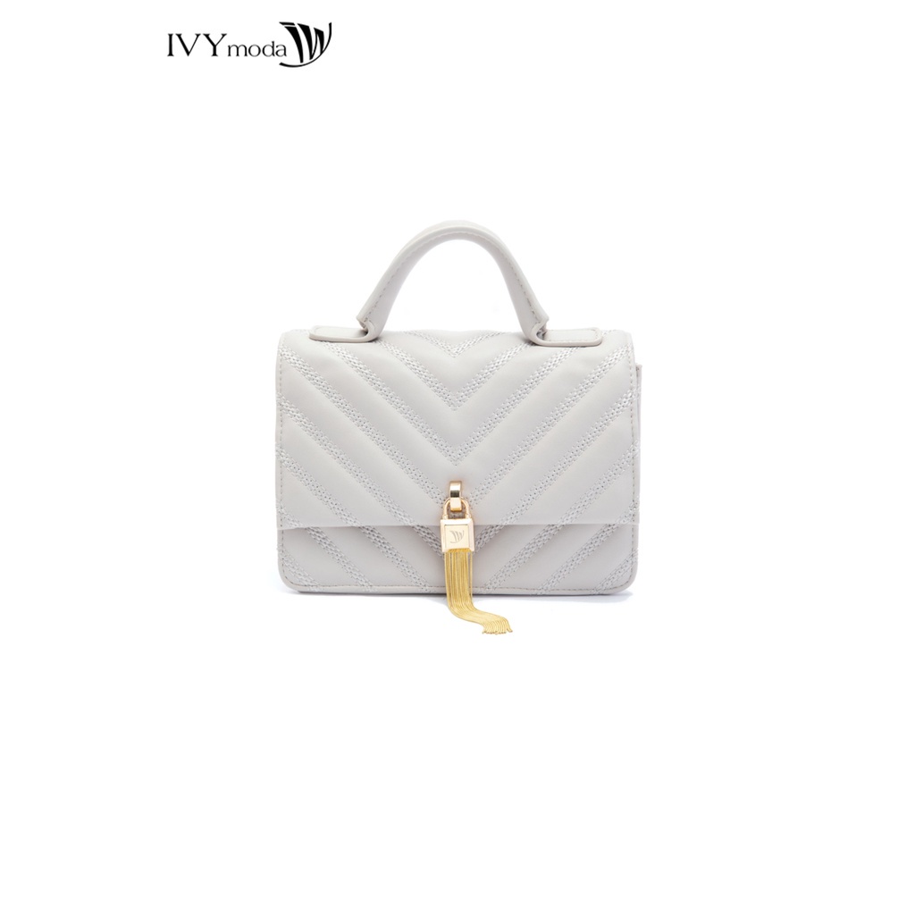 Túi mini bag nữ khóa tua rua IVY moda MS 51A1255