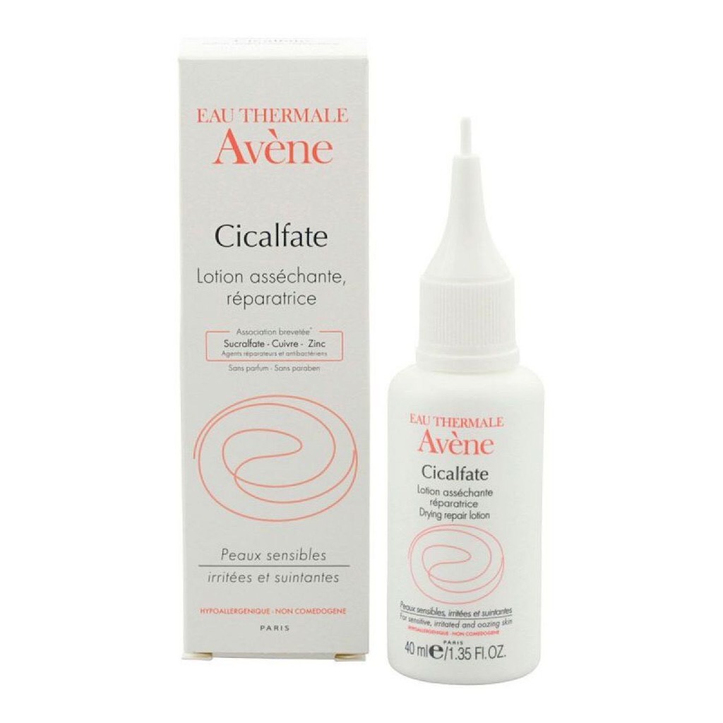 Lotion làm khô và giúp phục hồi da Avène Cicalfate Drying Repair Lotion 40ml