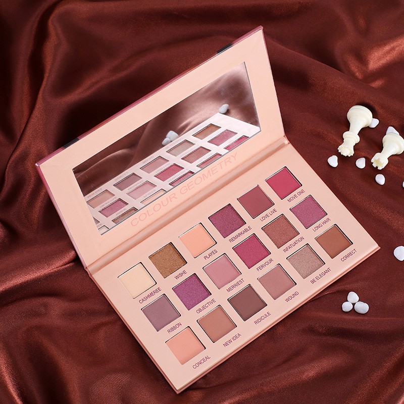 (Bán Buôn Sỉ) Bảng Phấn Mắt Nhũ 18 màu Lameila Nude For Party (Chustore P21 Rẻ Vô Địch) | BigBuy360 - bigbuy360.vn