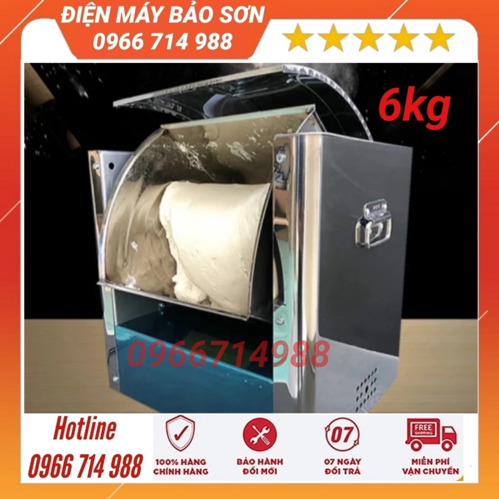 MÁY TRỘN BỘT HO-6KG CÔNG SUẤT 850W MÁY NHÀO BỘT MÁY TRỘN THỰC PHẨM ĐA NĂNG BẢO HÀNH 12 THÁNG